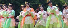 stage dance of Sapporo Yosakoi  Soran Festival