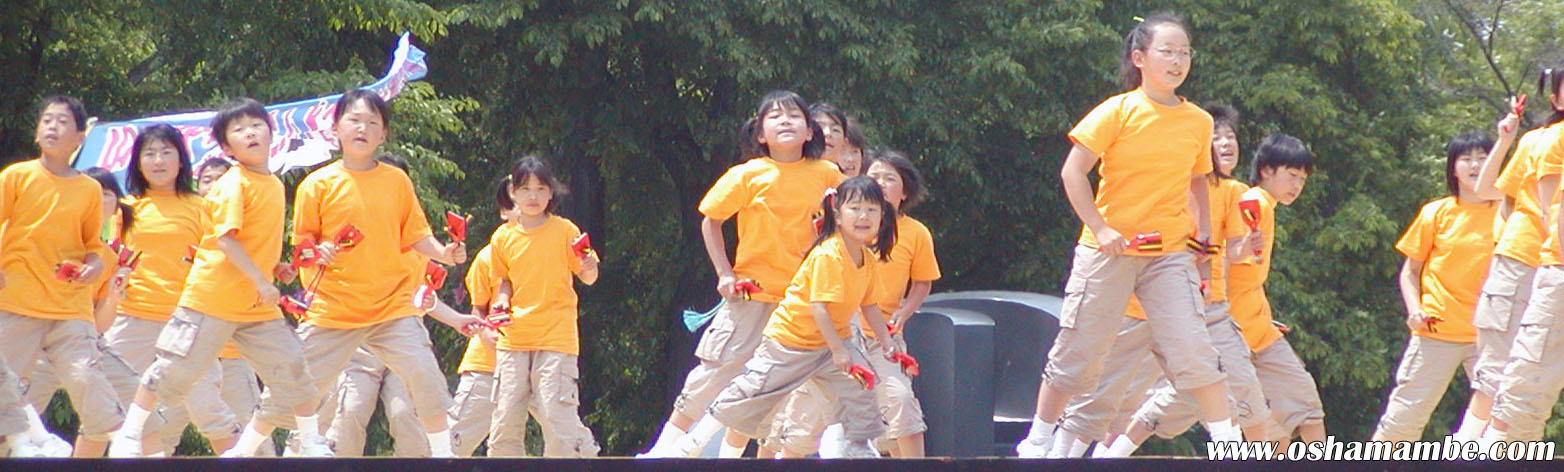 stage dance of Yosakoi Soran Festival: Sapporo, Hokkaido, Japan 