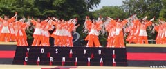 stage dance of Sapporo Yosakoi  Soran Festival