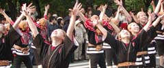 parade of Sapporo Yosakoi  Soran Festival