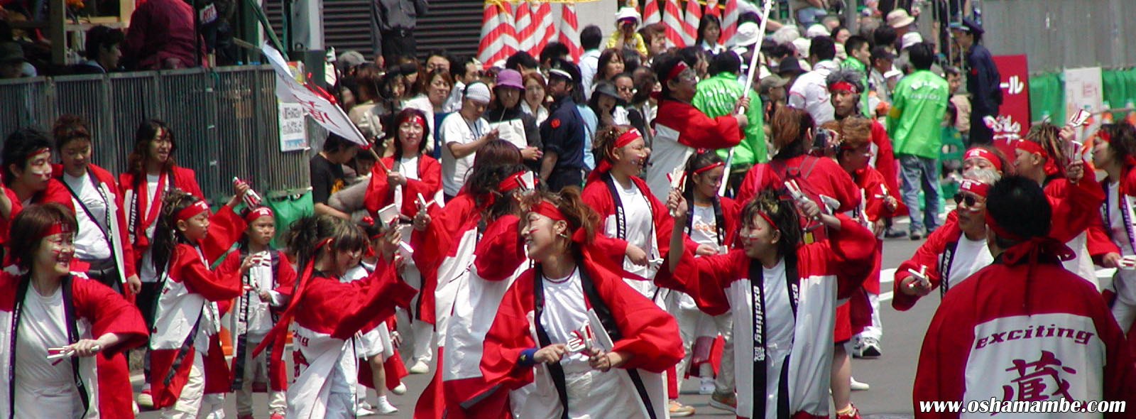 parade of Yosakoi Soran Festival: Sapporo, Hokkaido, Japan 