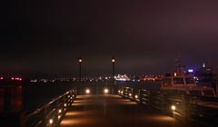 函館夜景：函館港