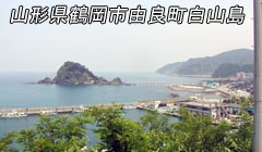 山形県鶴岡市由良町白山島